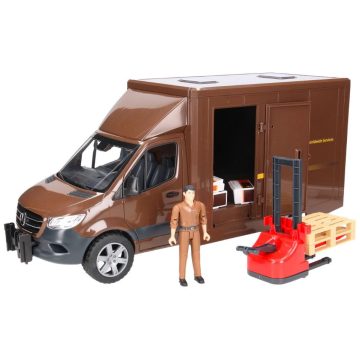   Bruder Mercedes-Benz Sprinter autó UPS áruszállító - Barna