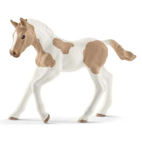 Schleich Foltos ló csikó figura