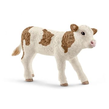 Schleich Simmental marha borjú figura