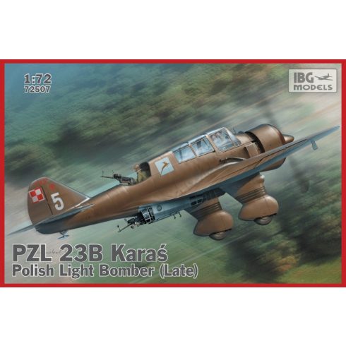 IBG PZL.23B Karas lengyel repülőgép műanyag modell (1:72)