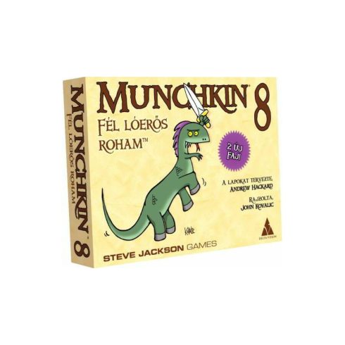 Munchkin 8 - Fél lóerős roham kiegészítő társasjáték