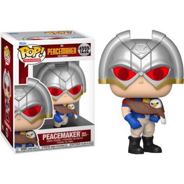 Funko POP DC Peacemaker - Peacemaker és Eagly figurák