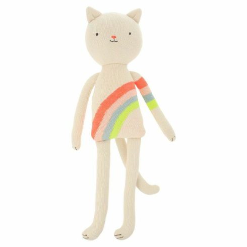 Meri Meri Rainbow Dexter macska plüss figura - 33 cm