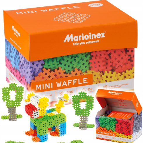 Marionex Construction Mini Waffle 500 darabos építő készlet