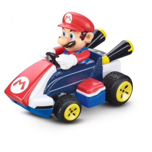 Carrera Mini RC Mario Kart távirányítós autó - Piros/kék