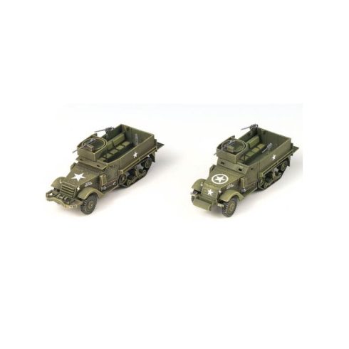 Academy M3 Half Track szállító jármű műanyag modell (1:72)