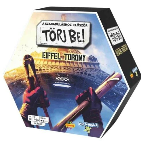 TÖRJ BE! Eiffel-torony társasjáték