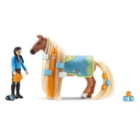 Schleich 42585 Horse Club Kim és Caramelo