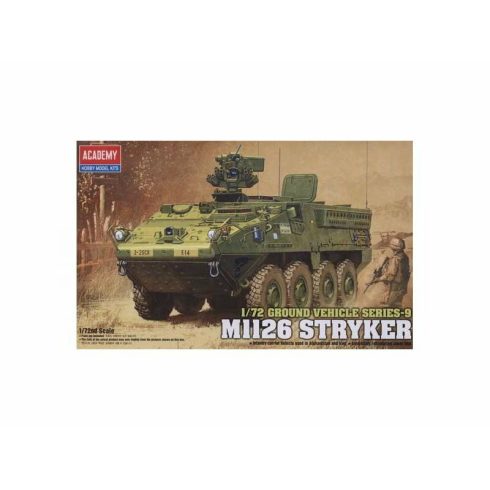 Academy M1126 Stryker harckocsi műanyag modell (1:72)