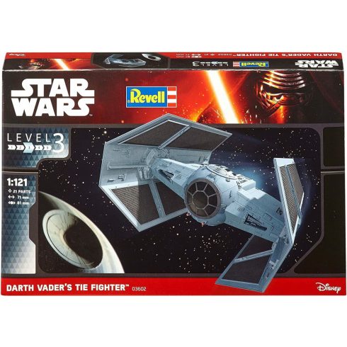 Revell Star Wars Dath Vaders Tie Fighter műanyag modell (1:121)