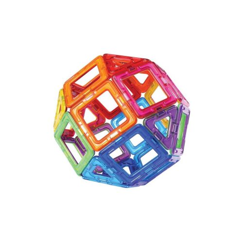 Magformers Basic Rainbow 30 darabos építő készlet