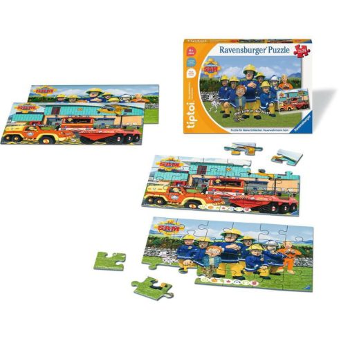 Ravensburger Sam a tűzoltó - 2x24 darabos puzzle