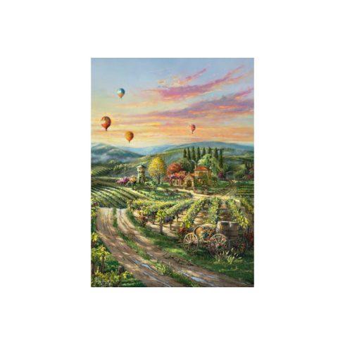 Schmidt Spiele Thomas Kinkade Studios: Peaceful Valley Vineyard - 1000 darabos puzzle