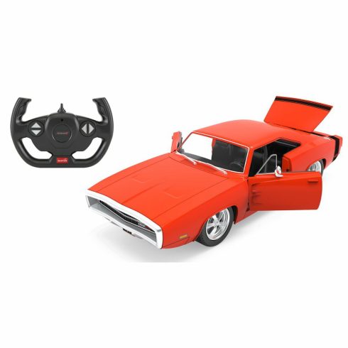 Jamara Dodge Charger R/T 1970 távirányítós autó - Piros