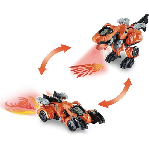 VTech Switch & Go Dinos Fire-T-Rex átalakuló Autó Hanggal