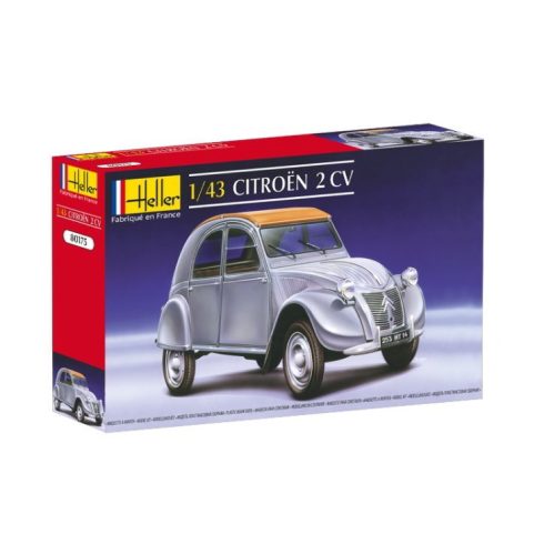 Heller Citroen 2CV autó műanyag modell (1:43)