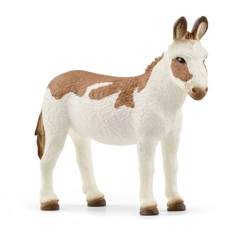 Schleich Farm World - Amerikai foltos szamár figura