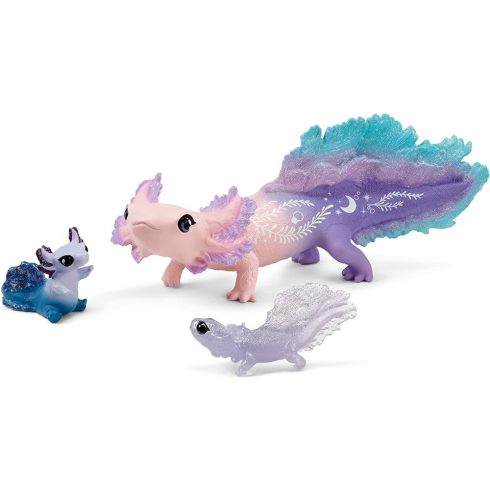 Schleich Bayala - Axolotl sárkány figura készlet (3 darabos)