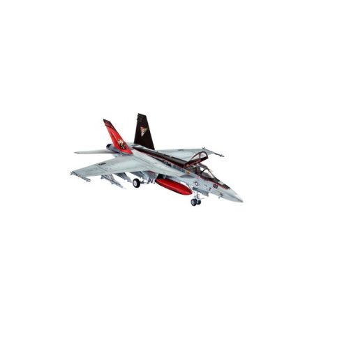 Revell F/A-18E Super Hornet vadászrepülőgép műanyag modell (1:144)