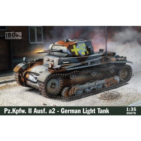 IBG Models Pz.Kpfw.II Ausf. A2 német harckocsi műanyag modell (1:35)