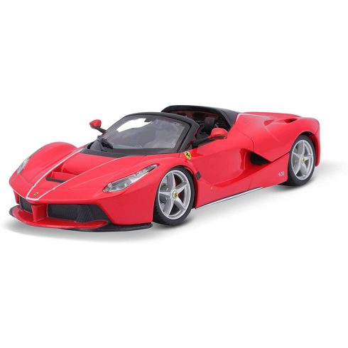 Bburago LaFerrari Aperta autó fém modell - Piros (1:24)