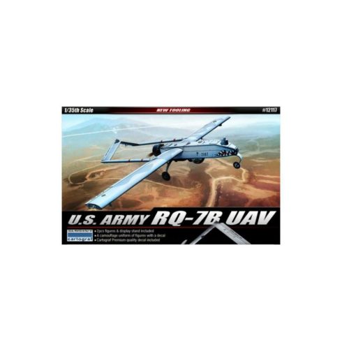 Academy U.S. Army RQ-7B UAV drón műanyag modell (1:35)