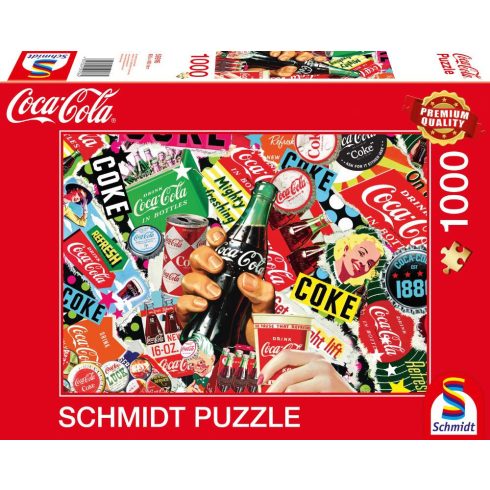 Schmidt Spiele Coca-Cola is it! - 1000 darabos puzzle