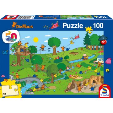 Schmidt Spiele Die Maus Játszóparkban - 100 darabos puzzle