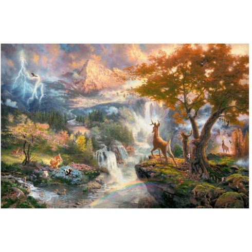 Schmidt Spiele Thomas Kinkade Disney Bambi - 1000 darabos puzzle