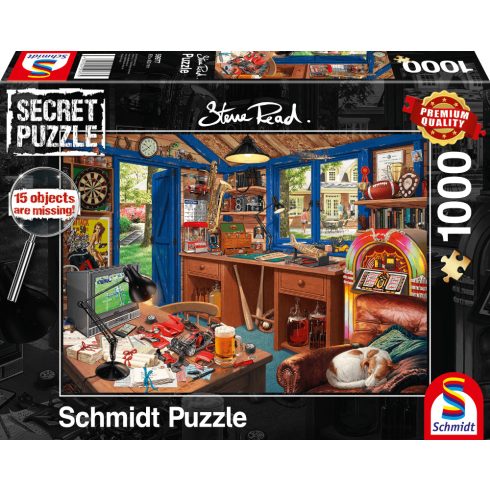 Schmidt Spiele Secret Apa műhelye - 1000 darabos puzzle