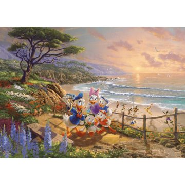   Schmidt Spiele Disney Donald és Daisy kacsa délután - 1000 darabos puzzle