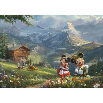   Schmidt Spiele Disney Mickey & Minnie az Alpokban - 1000 darabos puzzle