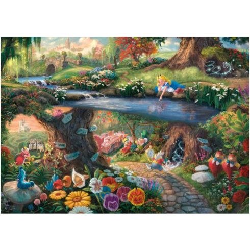 Schmidt Spiele Disney Alice Csodaországban - 1000 darabos puzzle