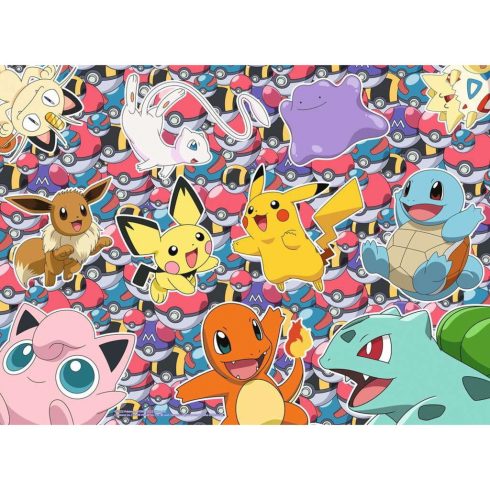 Ravensburger Pokémon Harcra kész - 100 darabos XXL puzzle