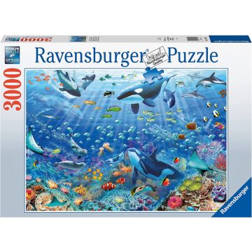   Ravensburger Színes víz alatti világ - 3000 darabos puzzle