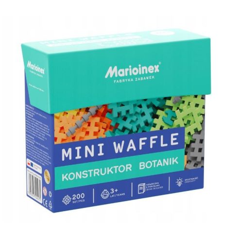 Marionex Mini Waffle Botanic 200 darabos építő készlet