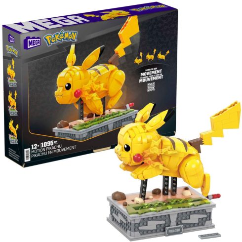 Mega Blocks Pokémon Motion: Pikachu 1092 darabos Építőjáték