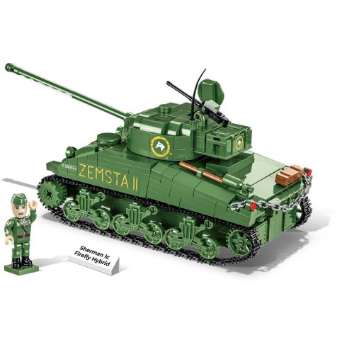 Cobi Sherman IC Firefly Hybrid tank 600 darabos építő készlet