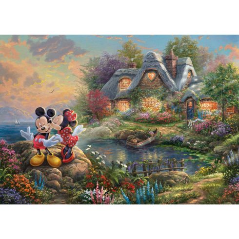 Schmidt Spiele Thomas Kinkade Mickey & Minnie - 1000 darabos uzzle