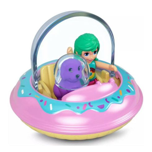 Mattel Polly Pocket Pollyville - Fánk alakú jármű