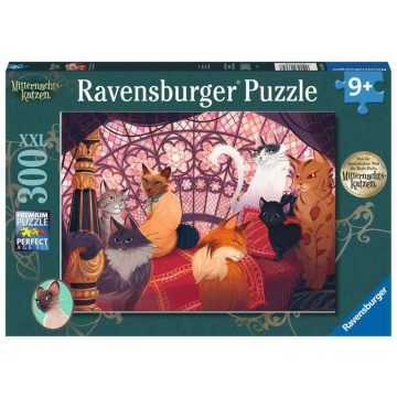   Ravensburger Éjféli macskák: A varázsnyakörvet keresve - 300 darabos puzzle