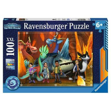 Ravensburger Sárkányok: A 9 világ - 100 darabos puzzle