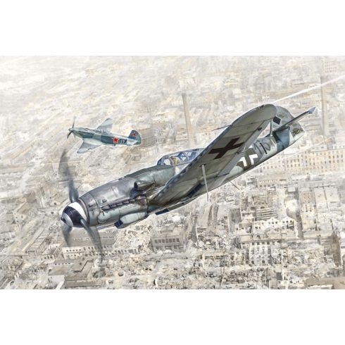 Italeri Messerschmitt Bf-109 repülőgép műanyag modell (1:48)