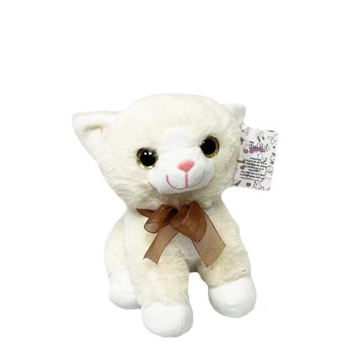 Tulilo Kitty Cica plüss figura krém - 23 cm