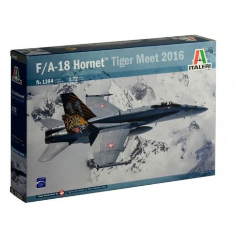 Italeri F/A-18 Hornet Tiger Meet repülőgép műanyag modell (1:72)