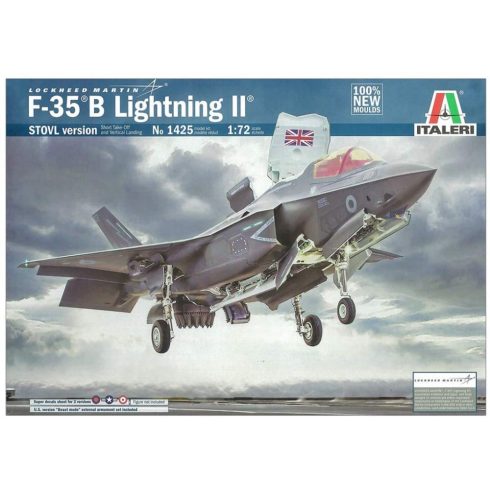 Italeri F-35B Lightning II Stovl version vadászgép műanyag modell (1:72)