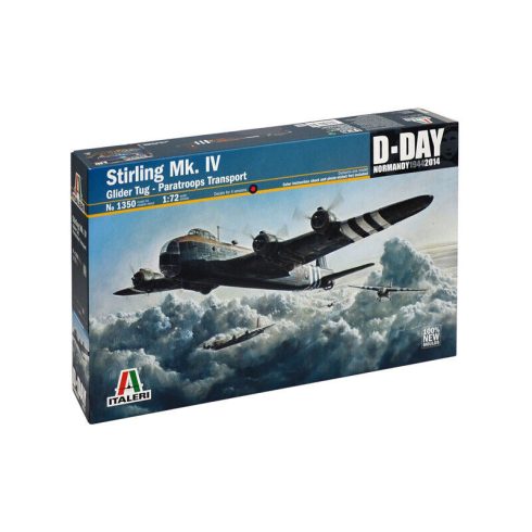 Italeri Stirling MK IV repülőgép műanyag modell (1:72)