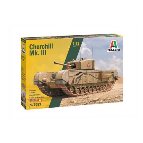 Italeri Churchill Mk. III tank műanyag modell (1:72)