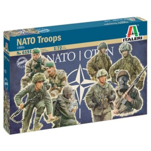 Italeri NATO katonák a 80-as évekből műanyag modell (1:72)