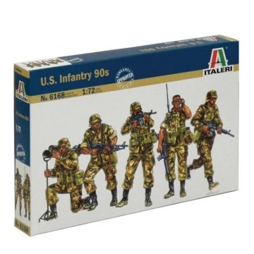   Italeri Amerikai gyalogság a 90-es évekből műanyag modell (1:72)